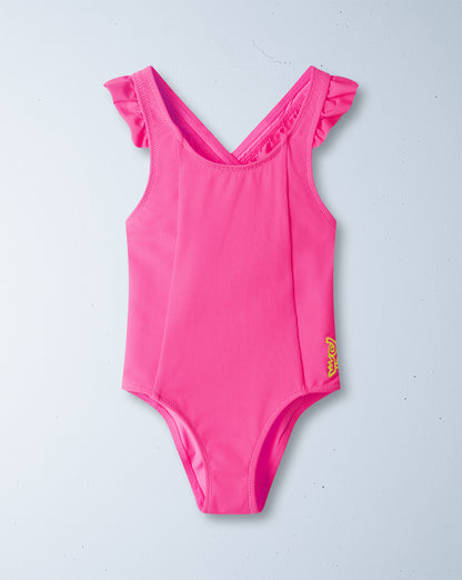 lola full piece swimsuit | hot pink