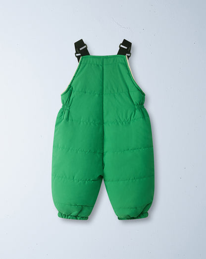puffin winter playsuit | verde