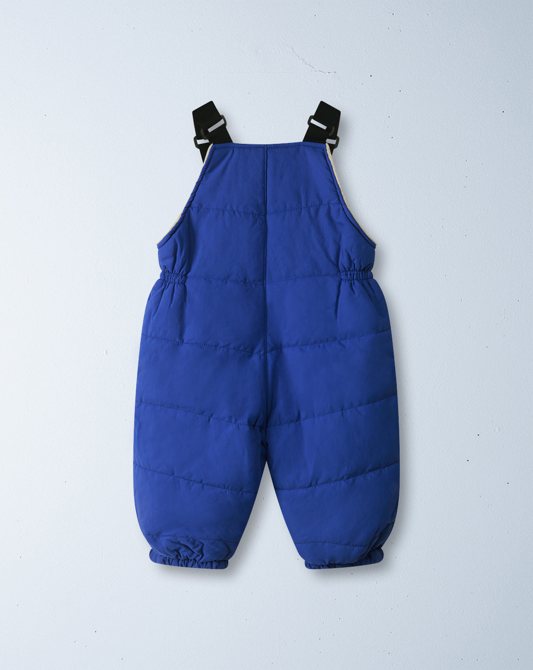 puffin winter playsuit | cobalt blue