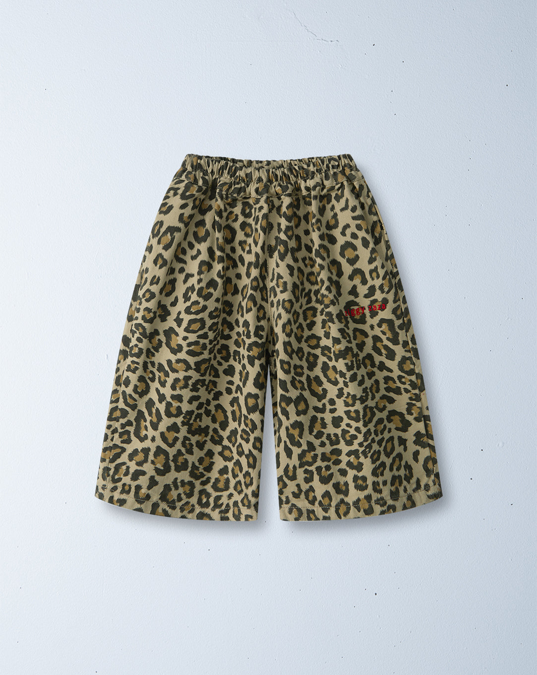 meow wide leg pant | leopard