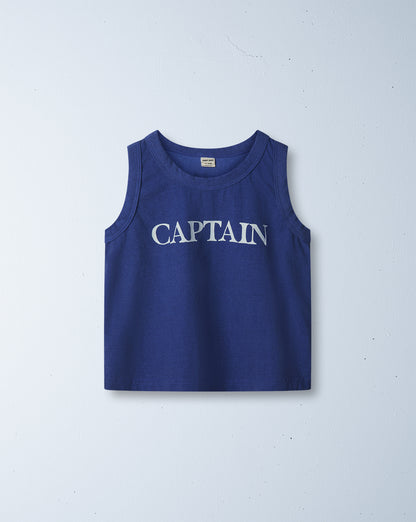 captain singlet | lapis blue