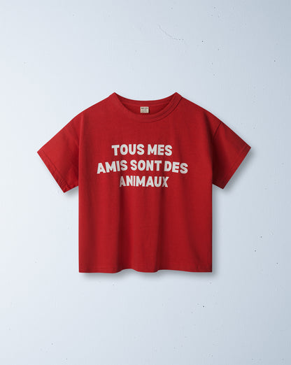 all my friends are animals tee | chilli
