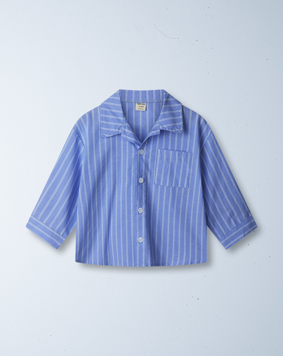 elios button up shirt | sky