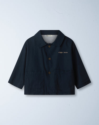 raphael painters coat | navy