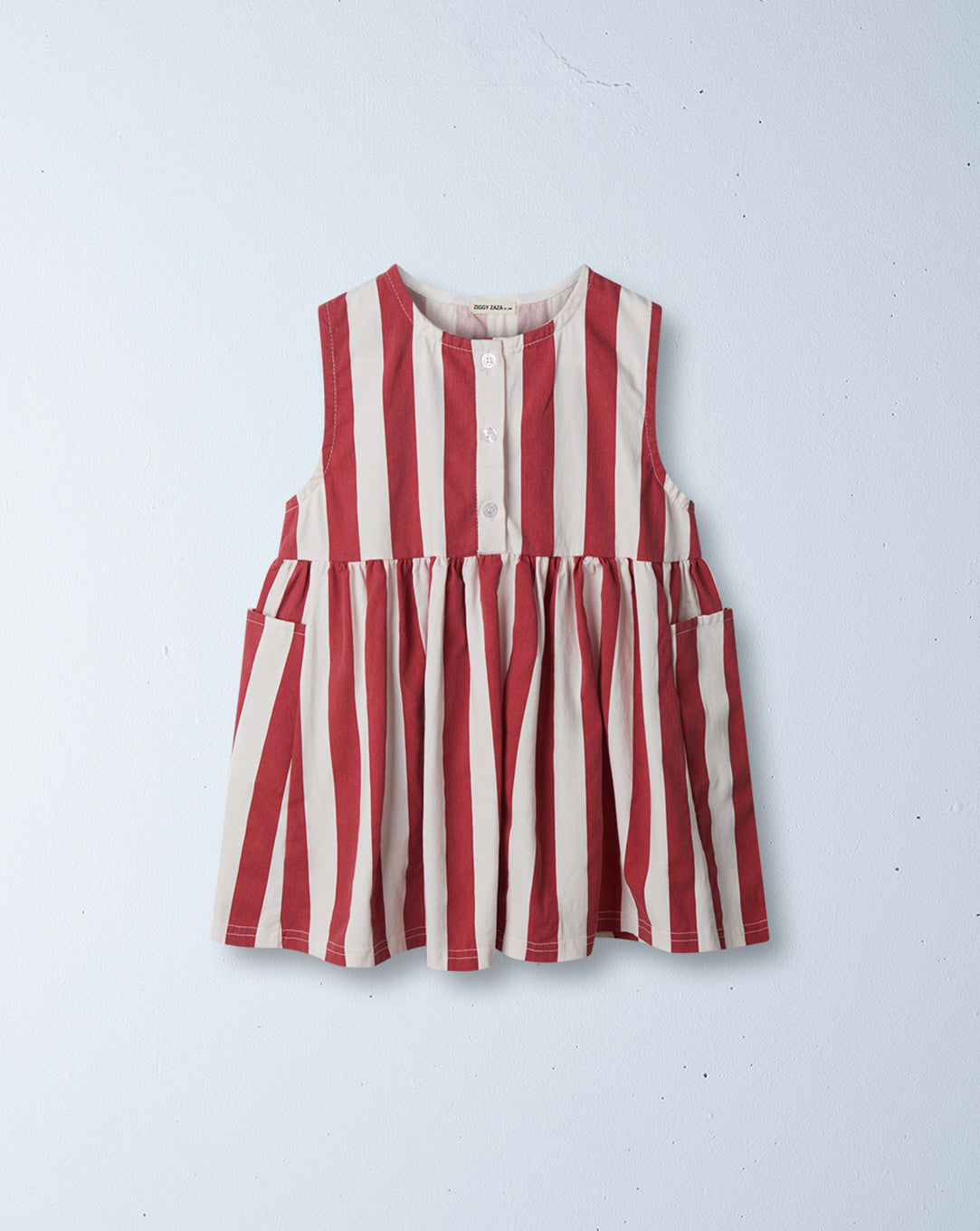 honey bunny dress | rosso stripe