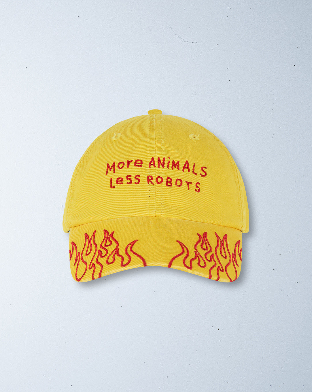 flame cap | sunshine yellow