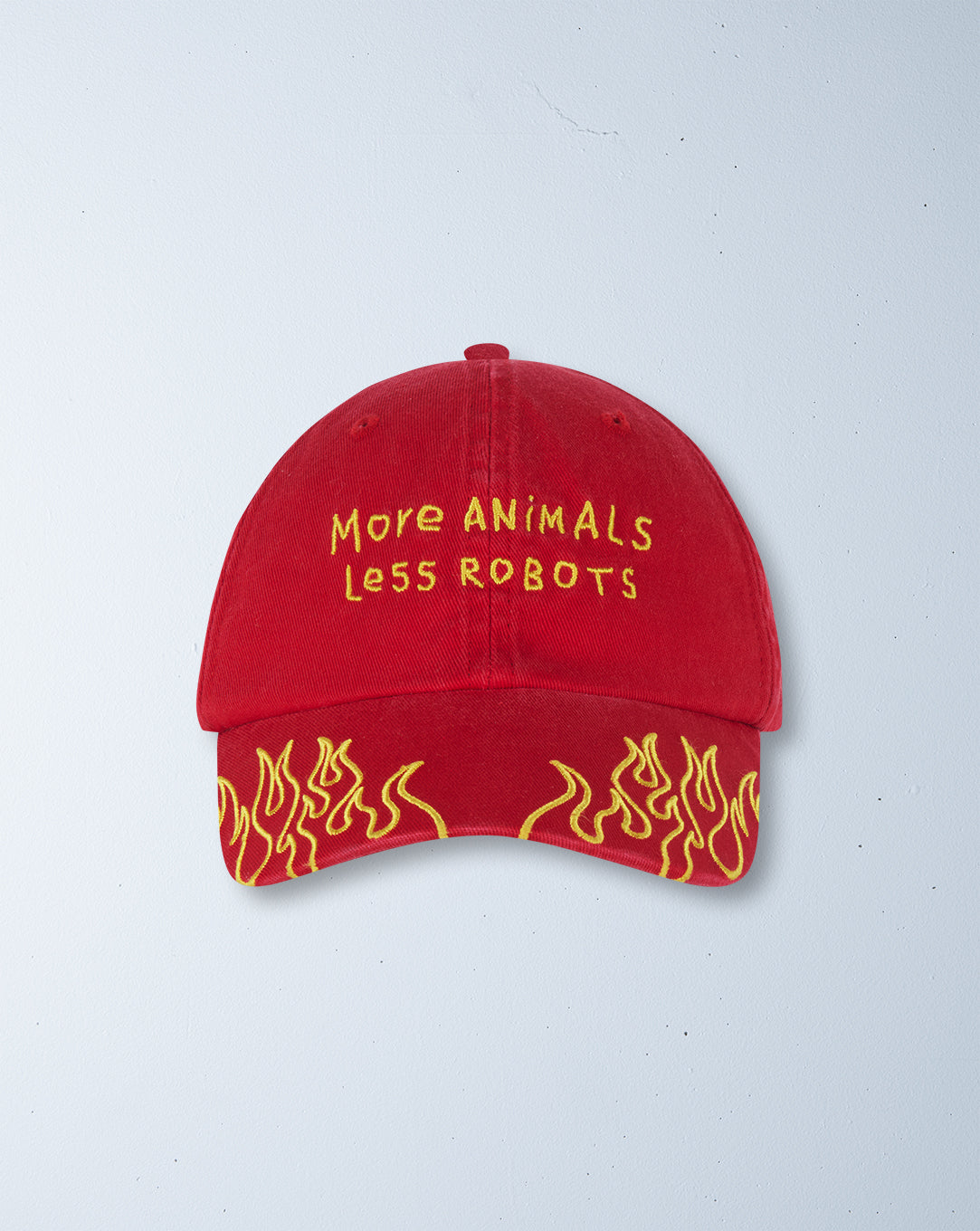 flame cap | racer red