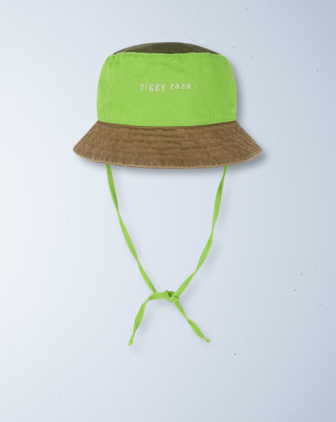 lala bucket hat | frog / khaki
