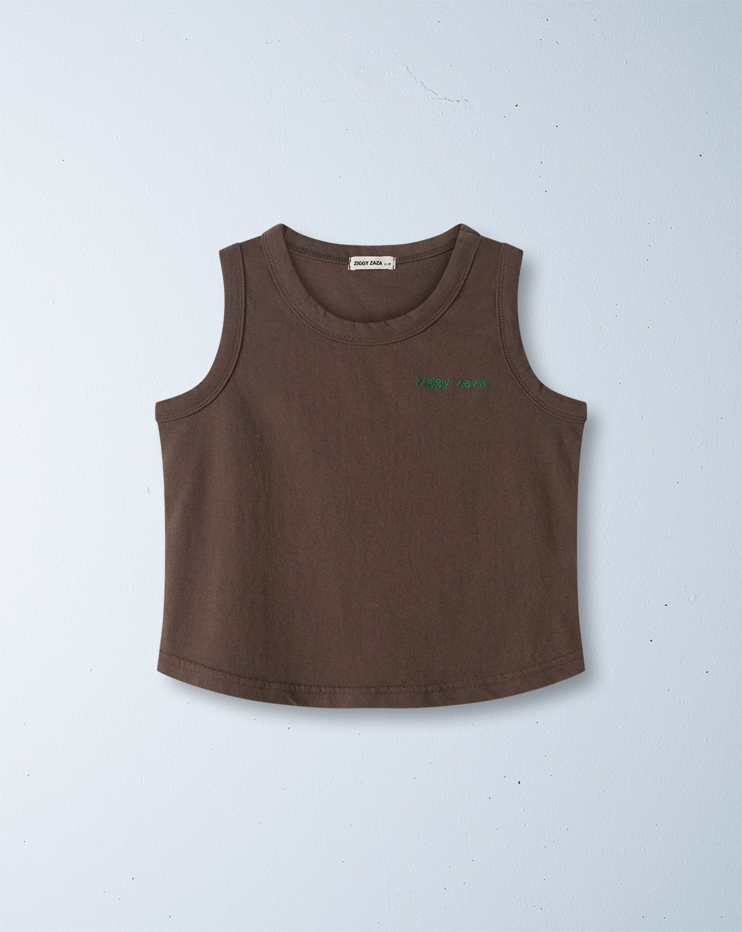 nikos singlet | chocolate