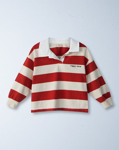 lucky day jersey | racer red stripe