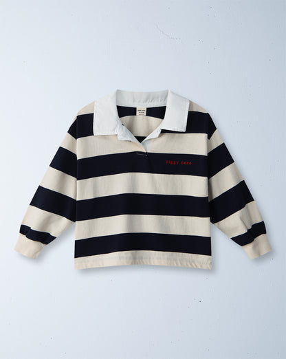 lucky day jersey | navy stripe