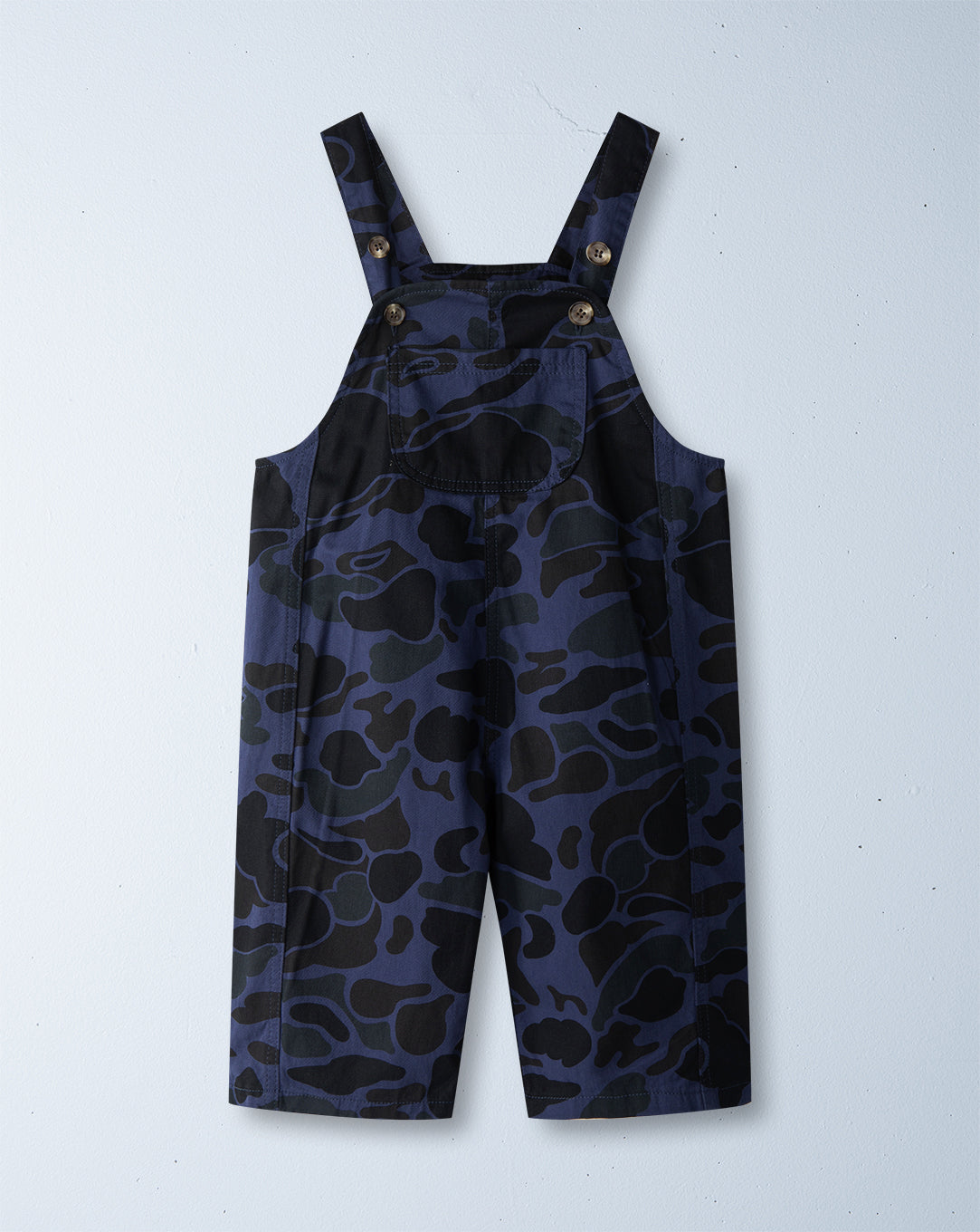 cassius overalls | blue camo