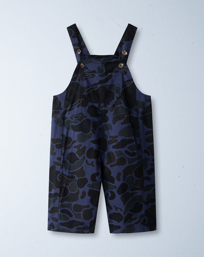 cassius overalls | blue camo