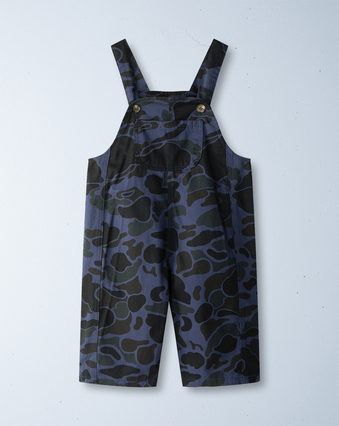 cassius overalls | blue camo