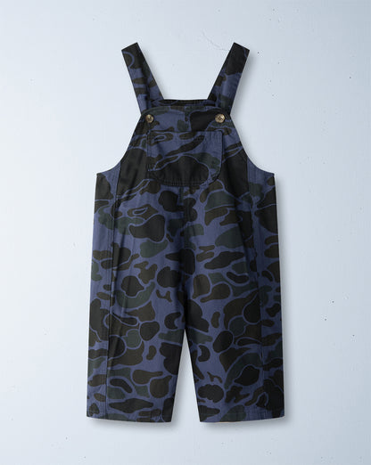 cassius overalls | blue camo
