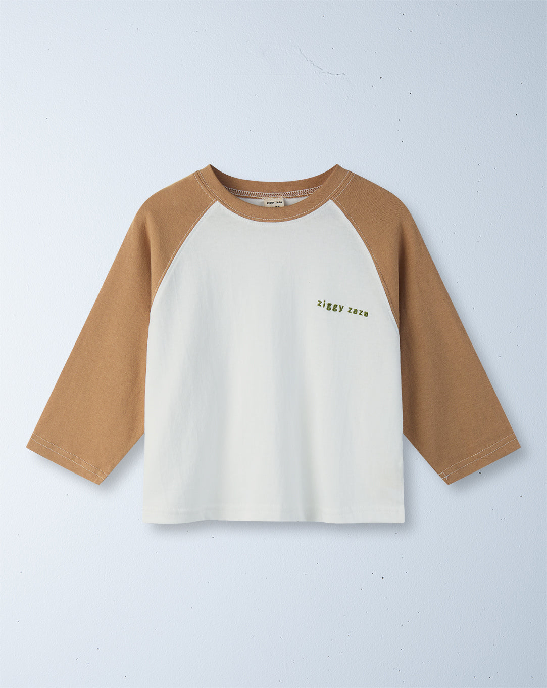 echo long sleeve tee | caramel