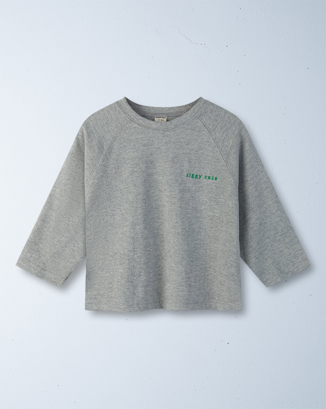 echo long sleeve tee | grey marle
