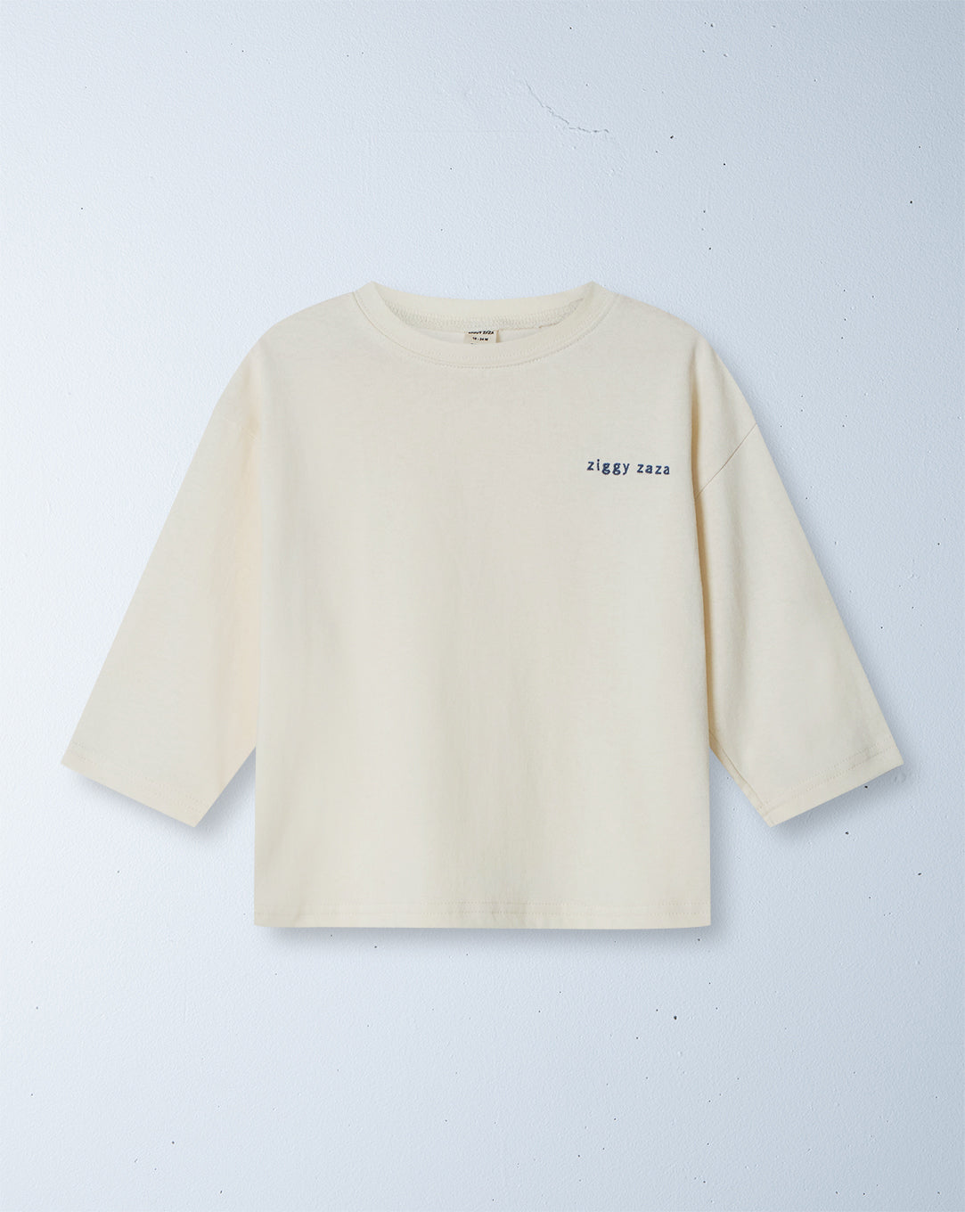 kitty long sleeve tee | vintage white