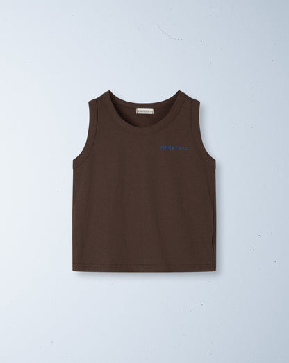 nikos singlet | chocolate