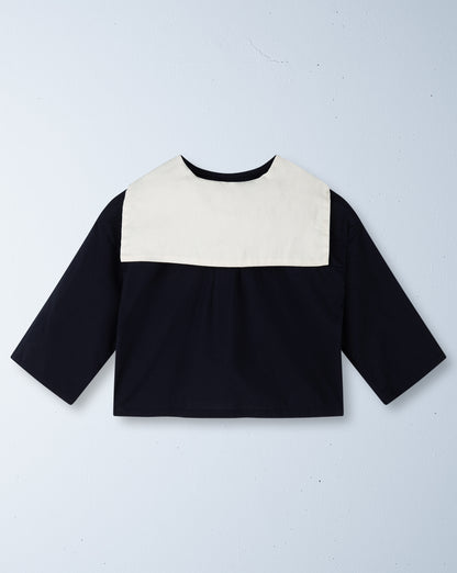 first mate sailor shirt | deep navy