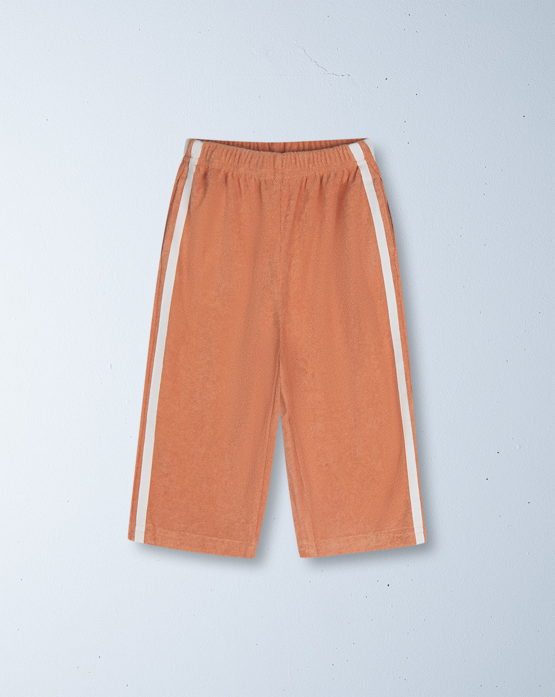 * twin stripe terry pant | ginger 1-2 years