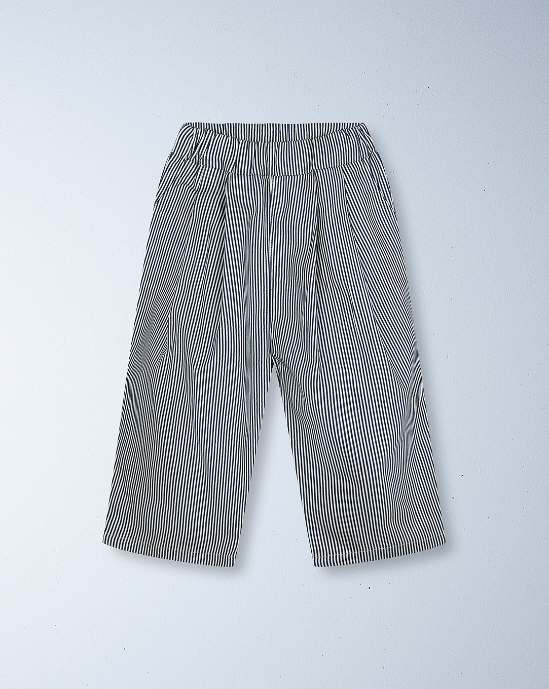 captain pant | denim pinstripe