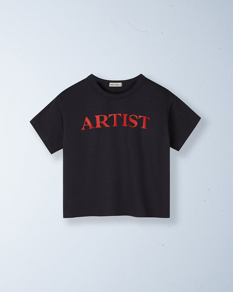 artist tee | racer red print – ZIGGY ZAZA