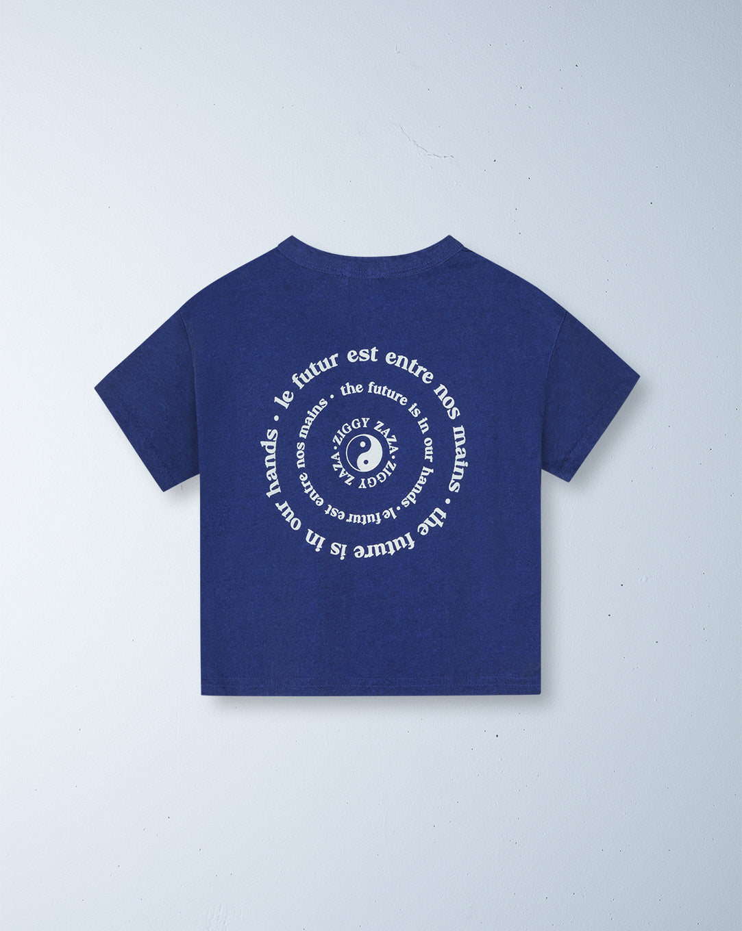 * love your mother tee | lapis blue 3-5 years