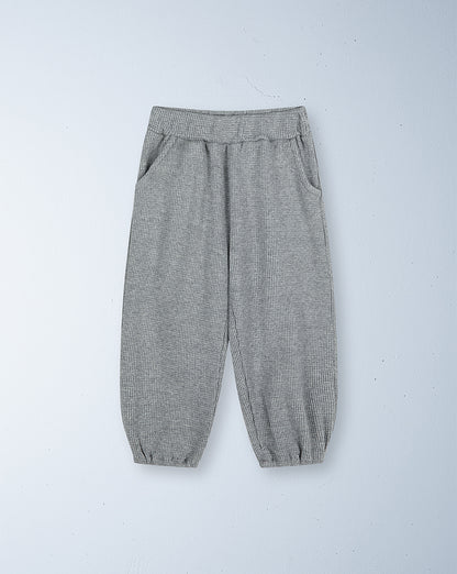 polo waffle pant | grey marle