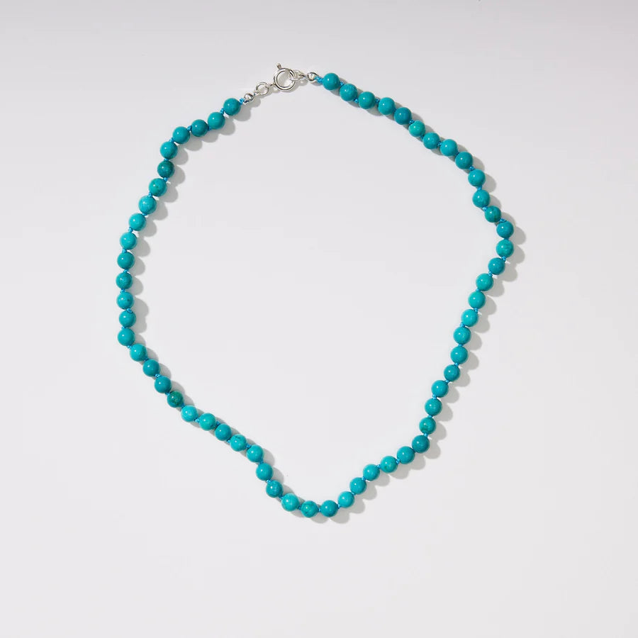 adult gemstone necklace | turquoise