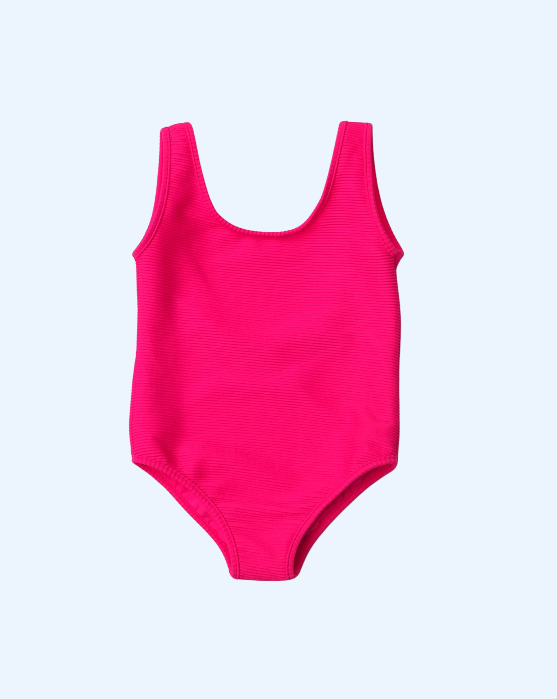 ariel full piece swimsuit | hot pink