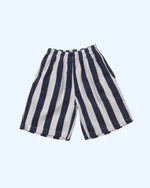 Load image into Gallery viewer, captain short | navy stripe
