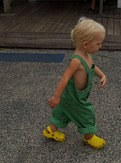 cassius overalls | verde 2-3 years