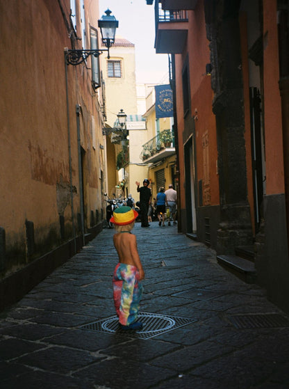 goose trackpant | rainbow