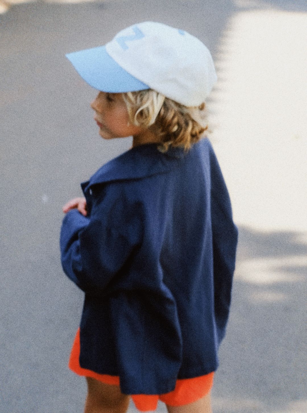 monkey swim shorts | tangerine