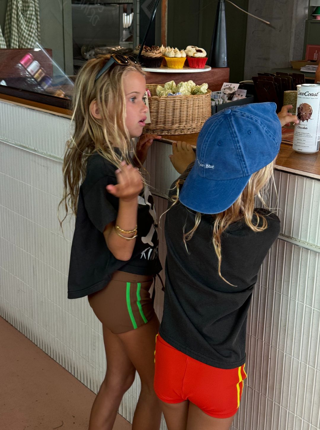 kiki swim trunks | carob