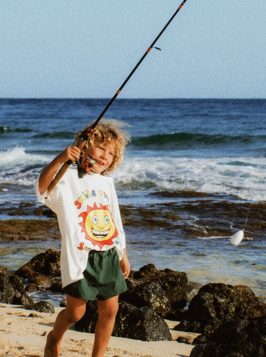 smile at the sun tee | white – ZIGGY ZAZA