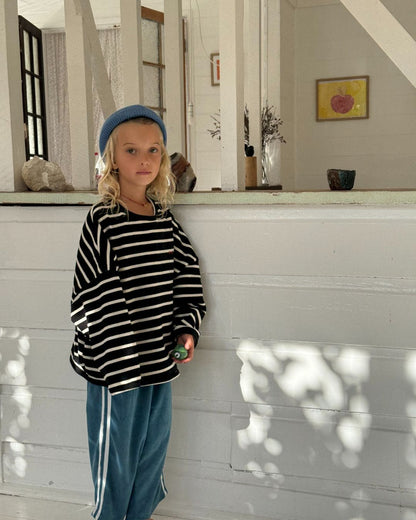 row row pullover | jet stripe