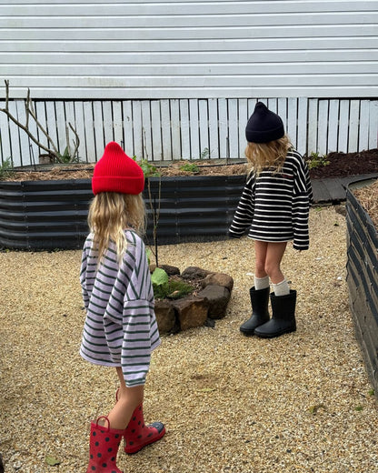 row row pullover | jet stripe