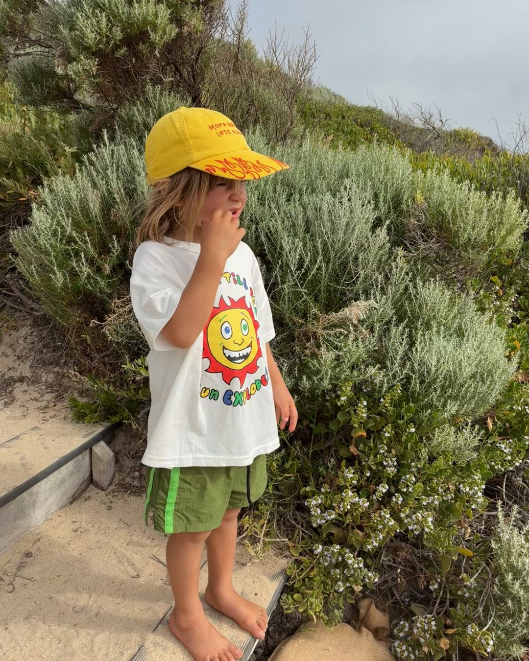 flame cap | sunshine yellow