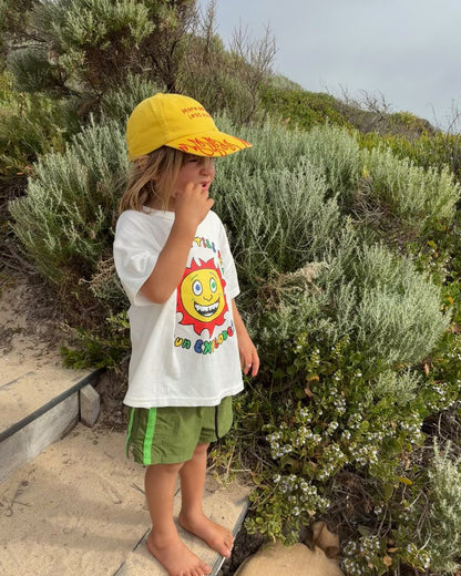 flame cap | sunshine yellow