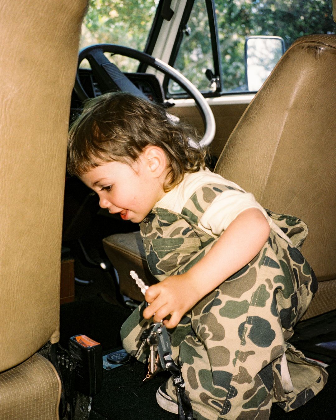 cassius overalls | dune camo