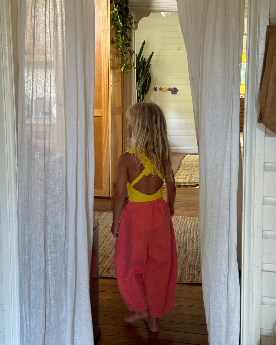 suki denim jean | pomegranate