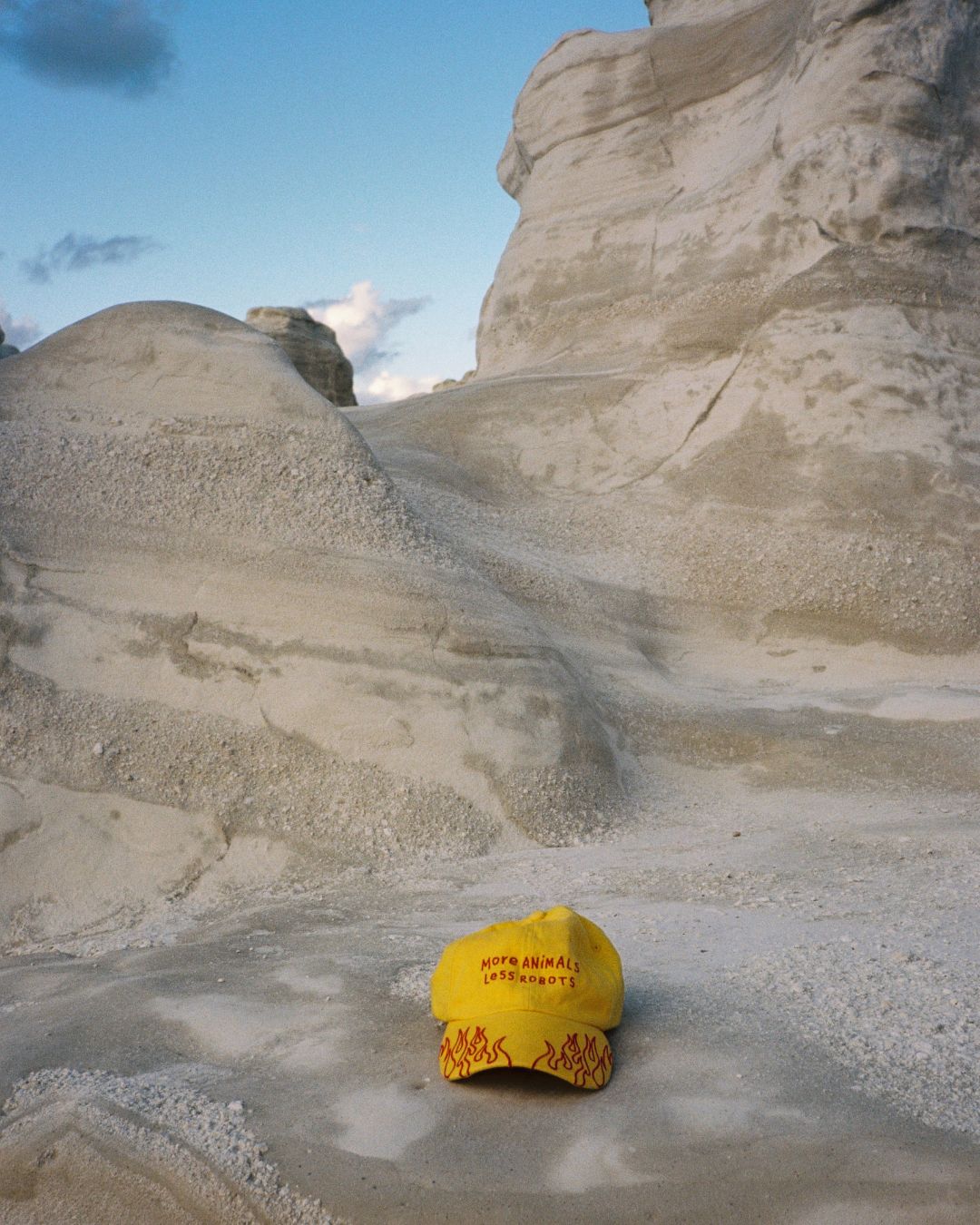 flame cap | sunshine yellow