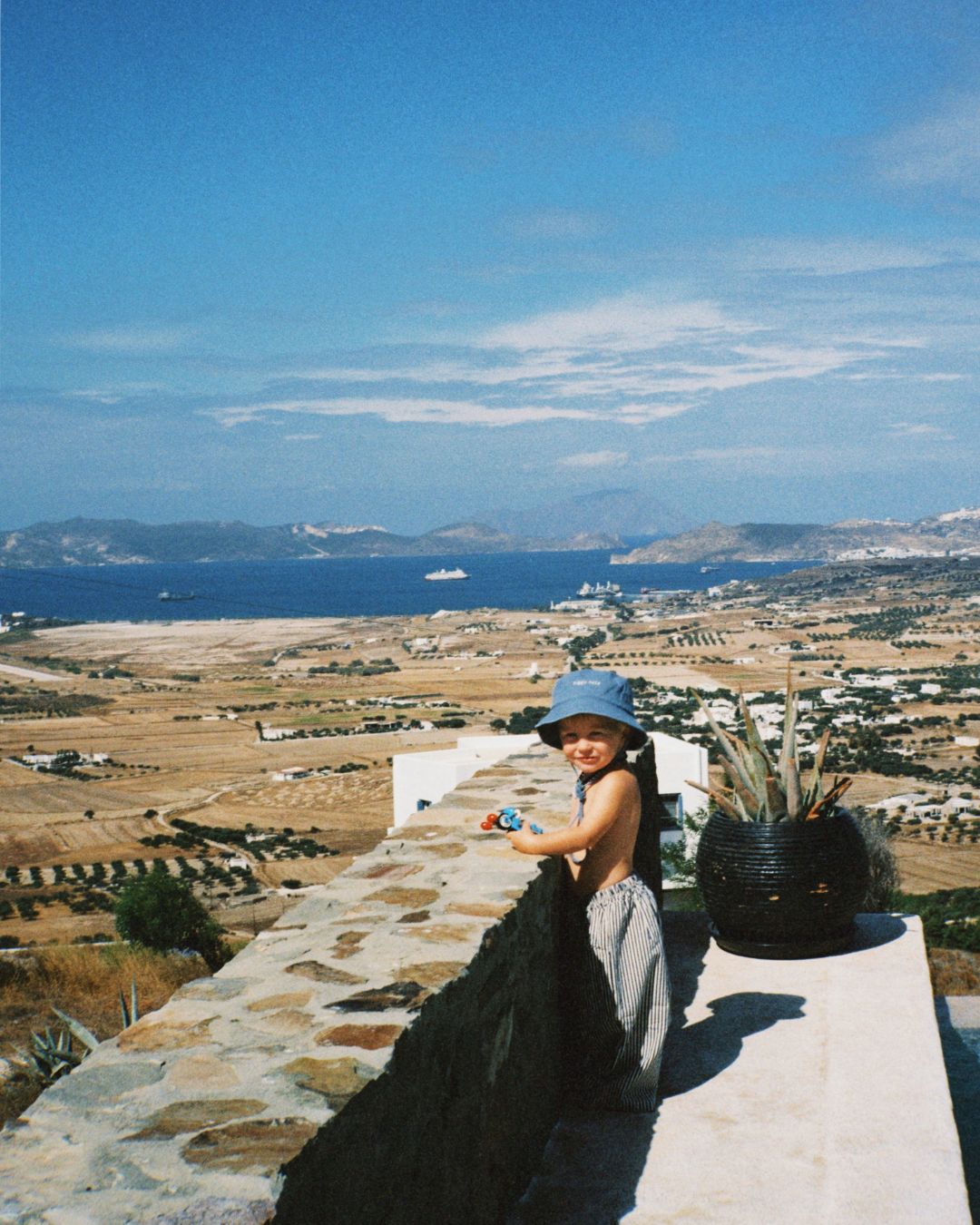 lala bucket hat | seaside blue