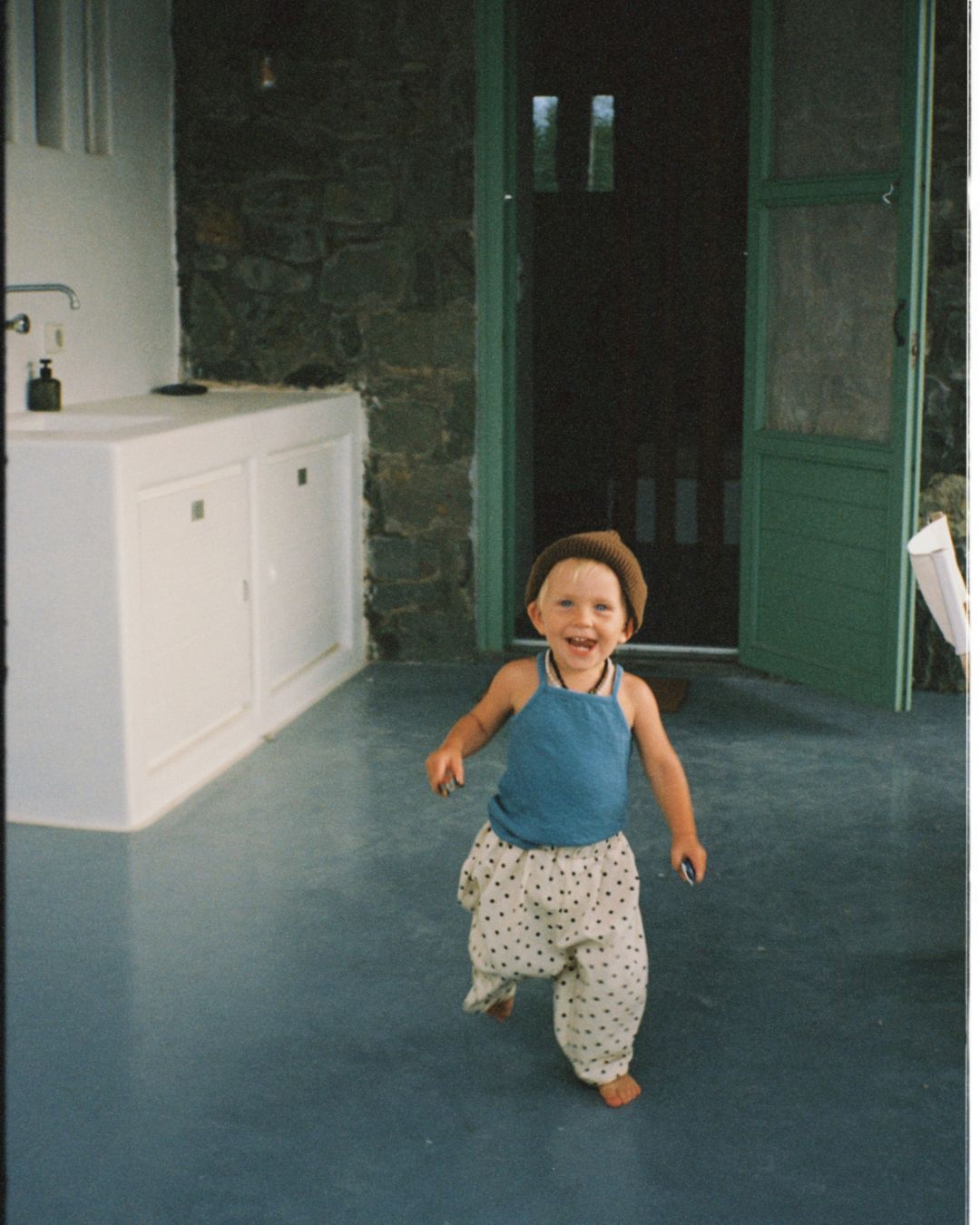 pixie singlet | seaside blue