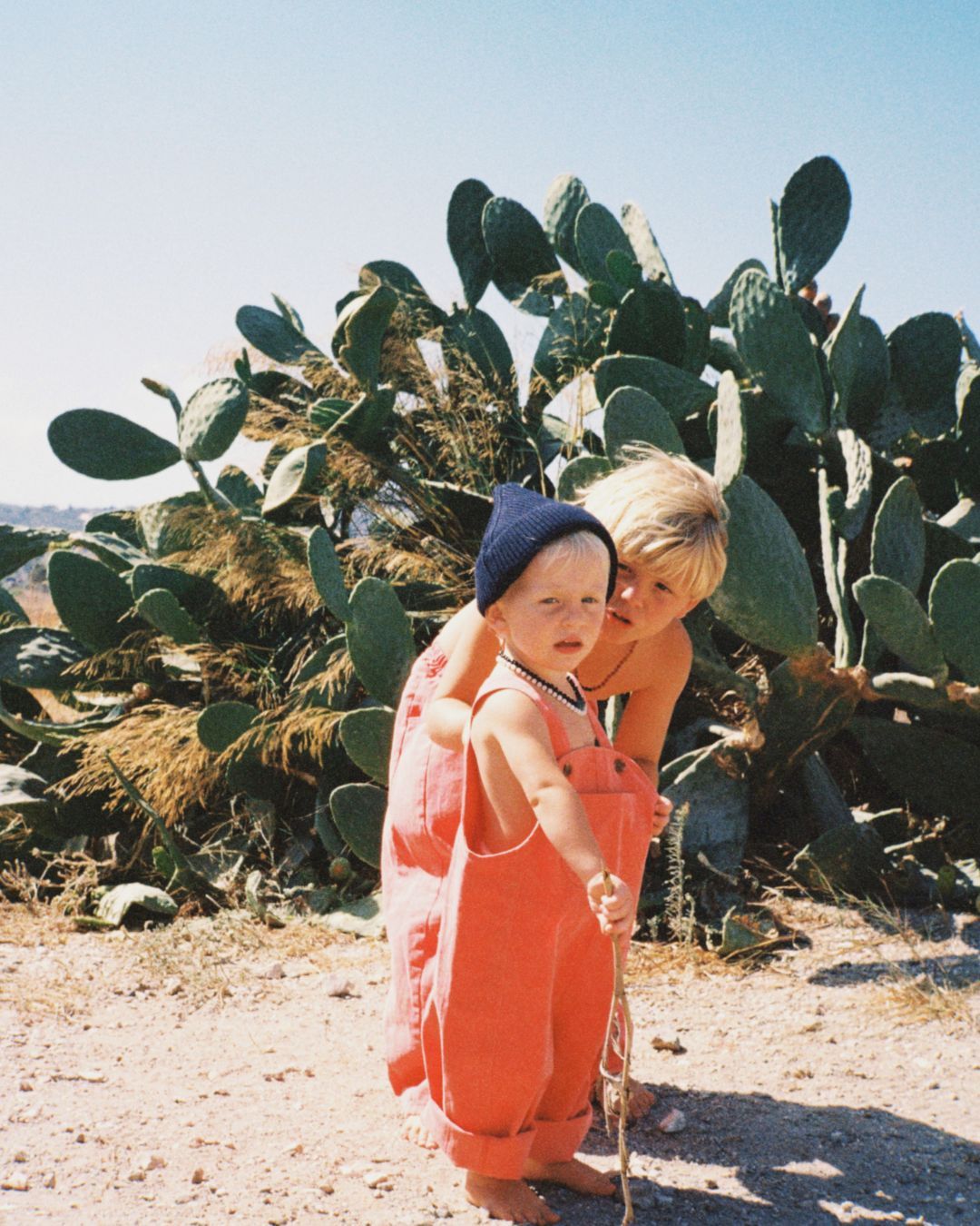 cassius overalls | pomegranate