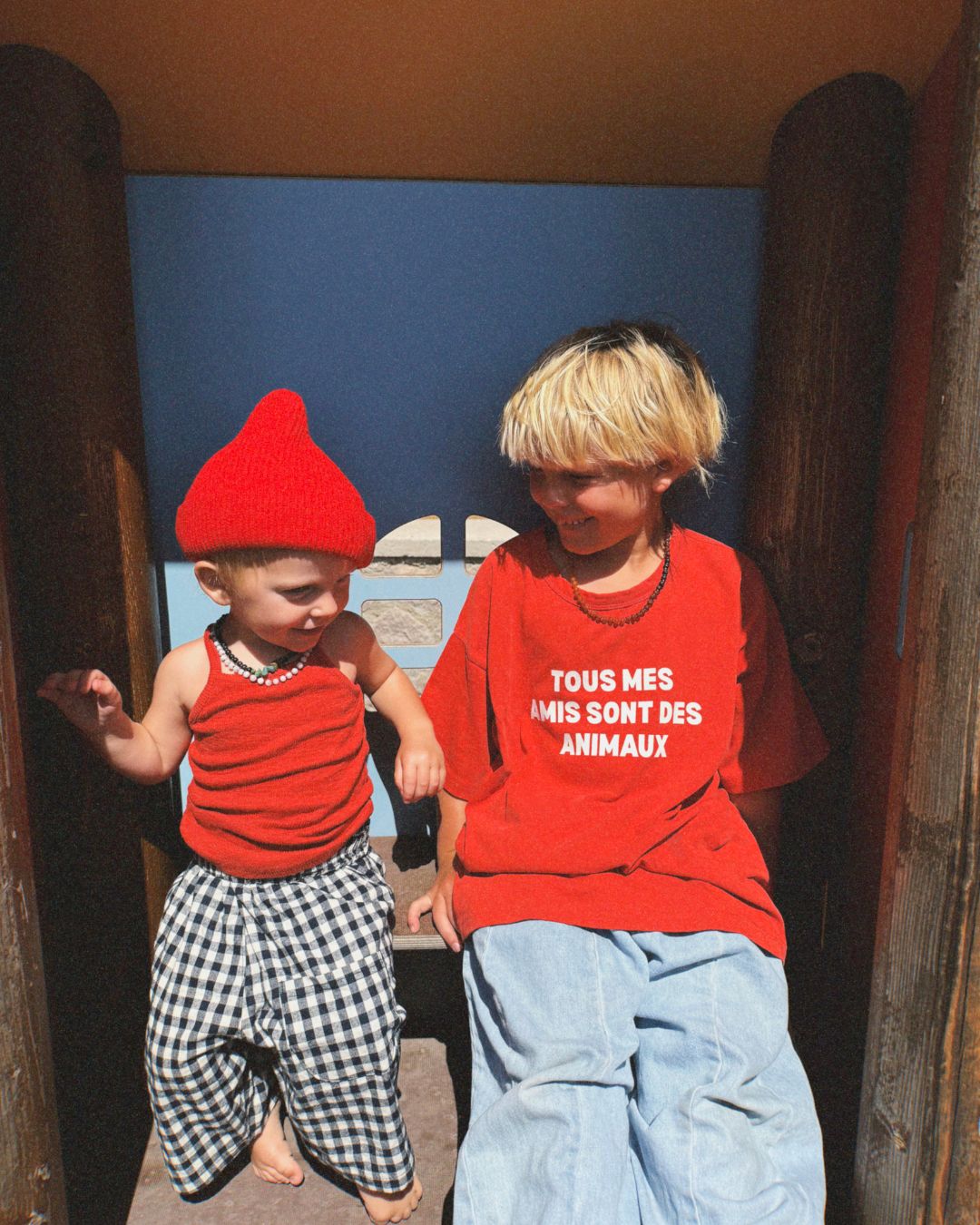 pixie singlet | chilli