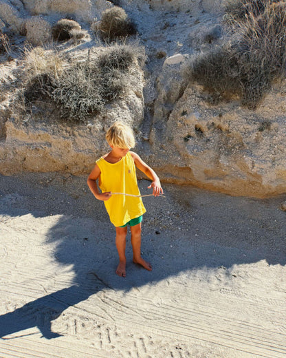 zee zee singlet | sunshine yellow