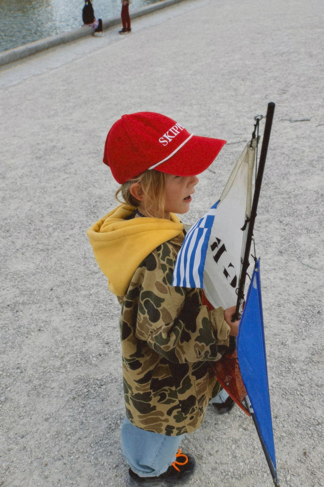 skipper cap | regatta red